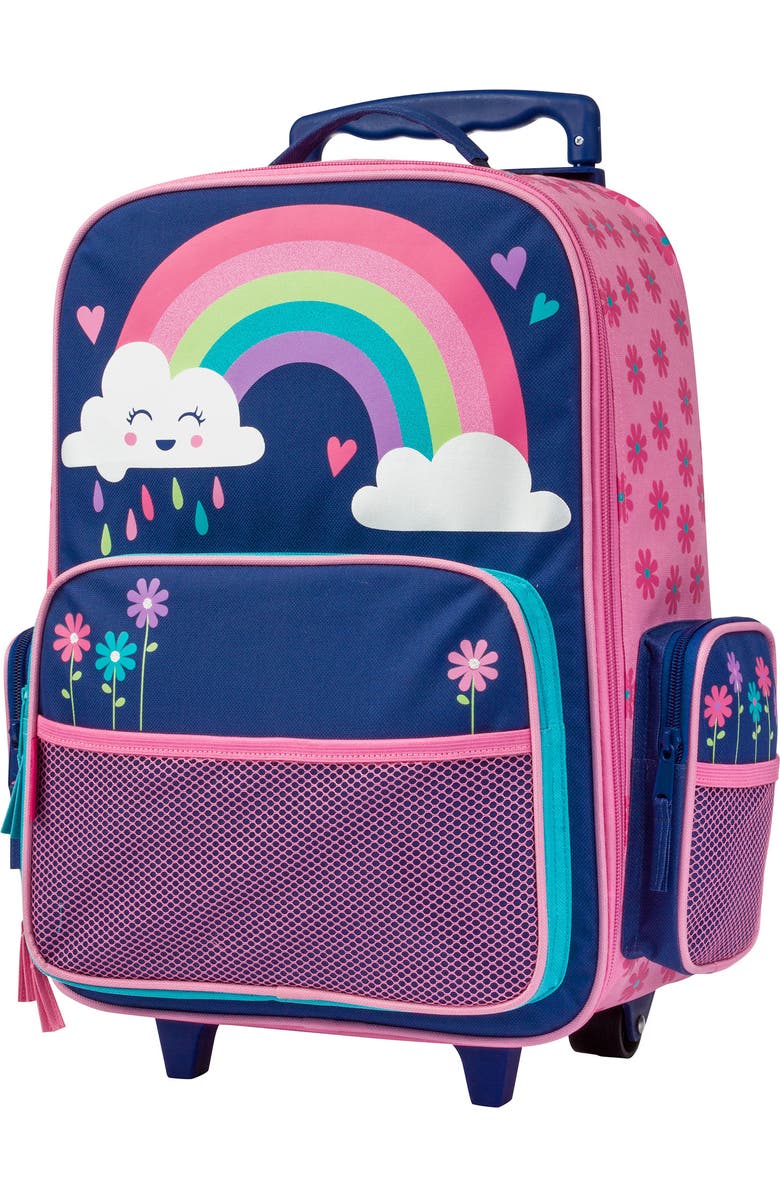 Stephen Joseph 18-Inch Rolling Suitcase, Main, color, Rainbow