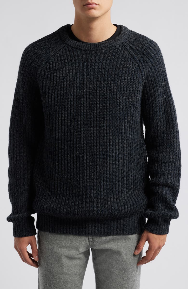 French Connection Ribbed Crewneck Sweater, Main, color,