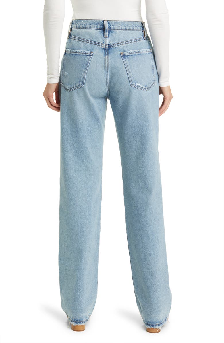 FRAME Le Jane High Waist Straight Leg Jeans, Alternate, color, 