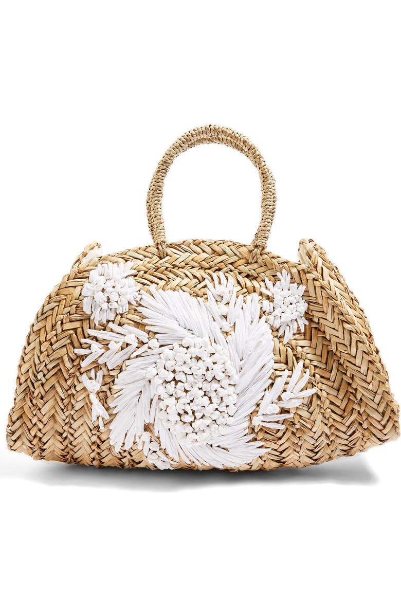 Topshop Brighton Floral Tote Bag, Main, color,