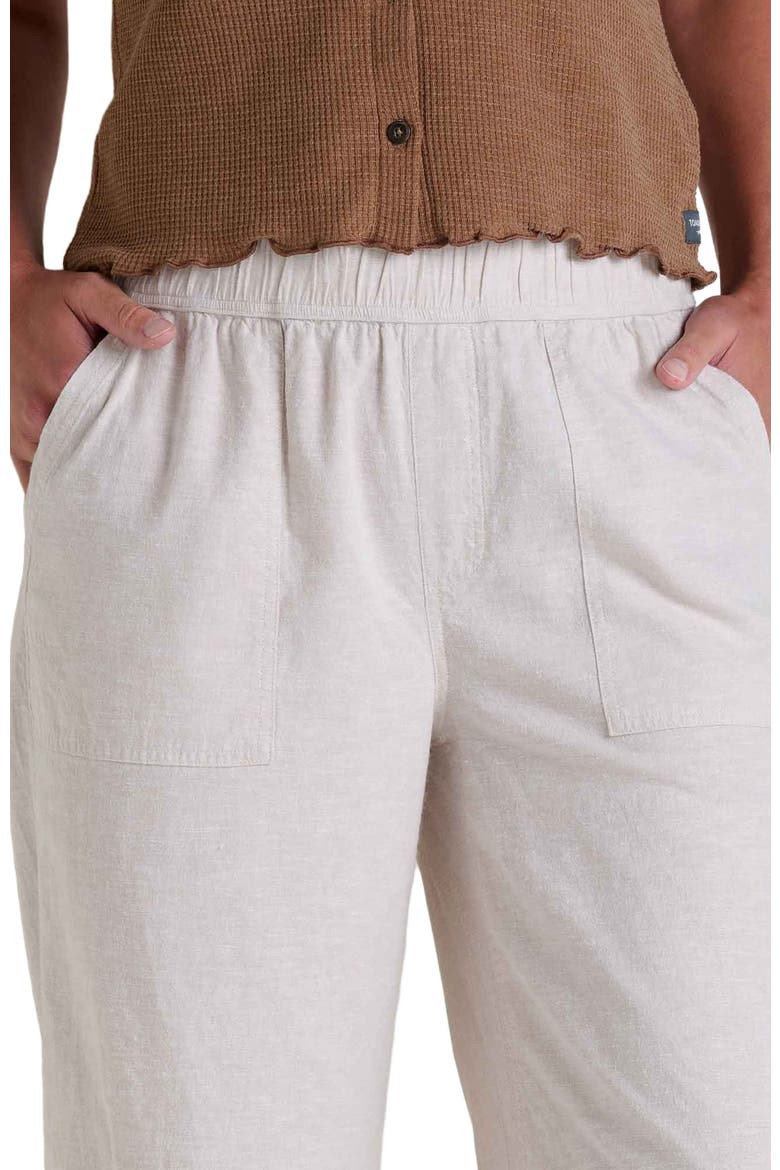 Women's Taj Hemp Wide Leg Pant, Alternate, color, Oatmeal