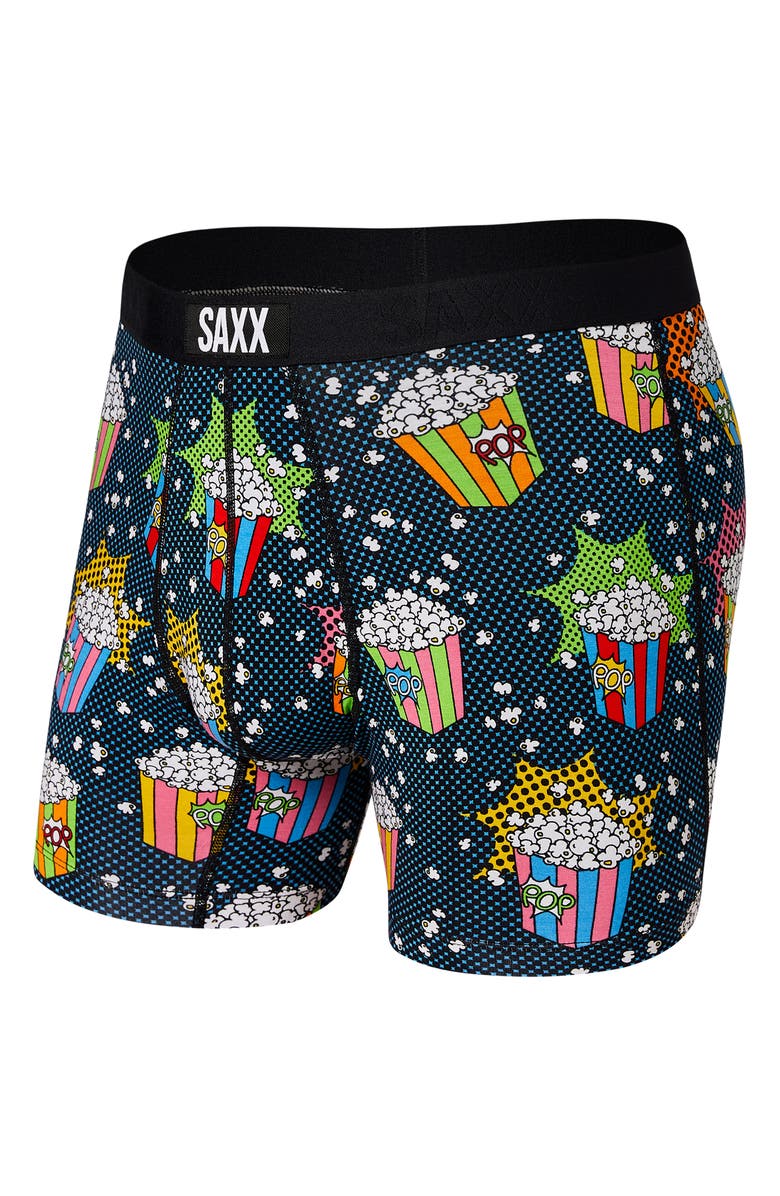 SAXX Vibe Retro Popcorn Print Boxer Brief, Main, color, 