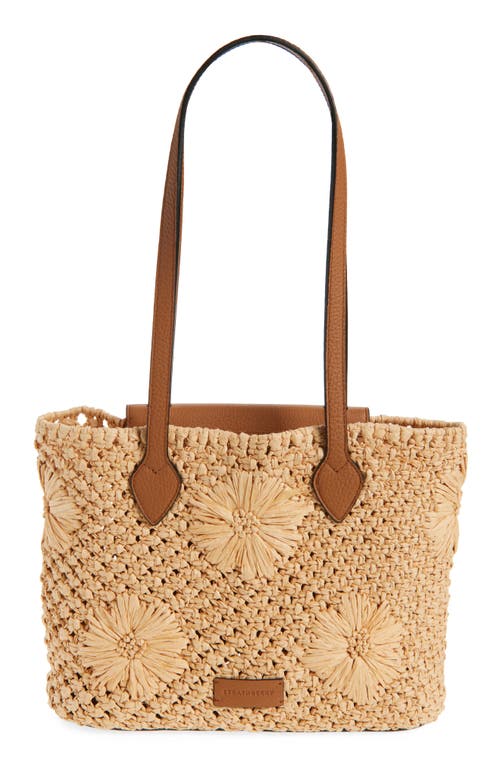 Strathberry The Small Basket Woven Raffia Tote