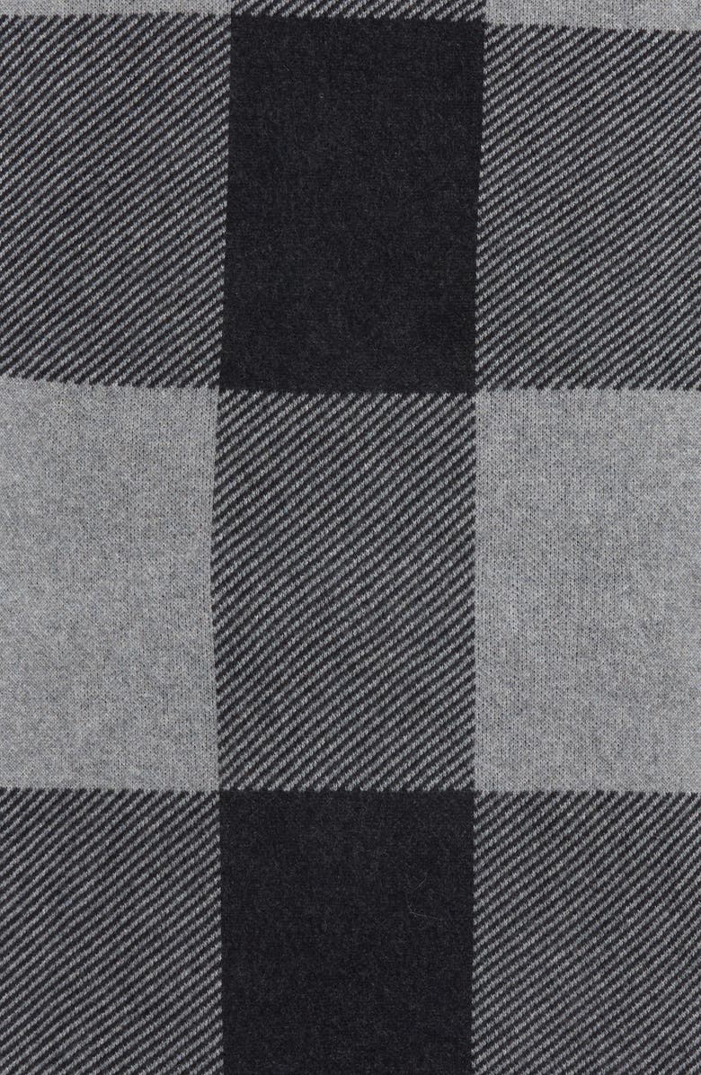 Halogen<sup>®</sup> Buffalo Check Cashmere Scarf, Alternate, color, 
