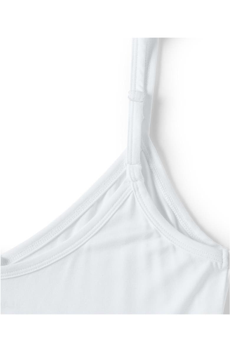 Lands' End Plus Size Cooling V-neck Camisole, Alternate, color, White