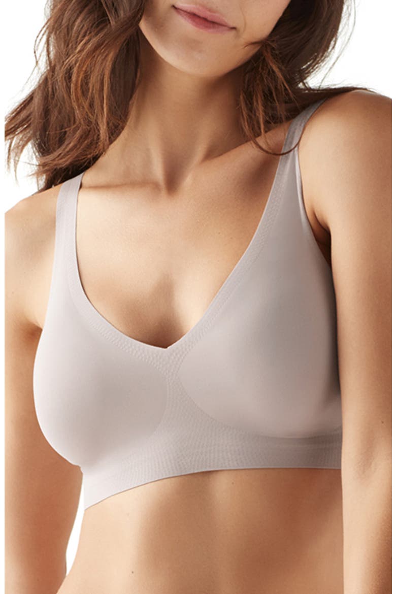 True Body Boost V-Neck Bra, Main, color, MINK