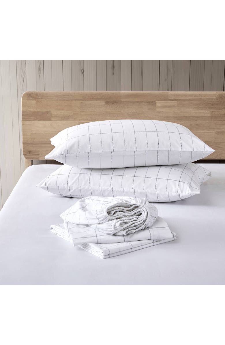 Eddie Bauer Northern Plaid Sheet Set, Alternate, color, Grey