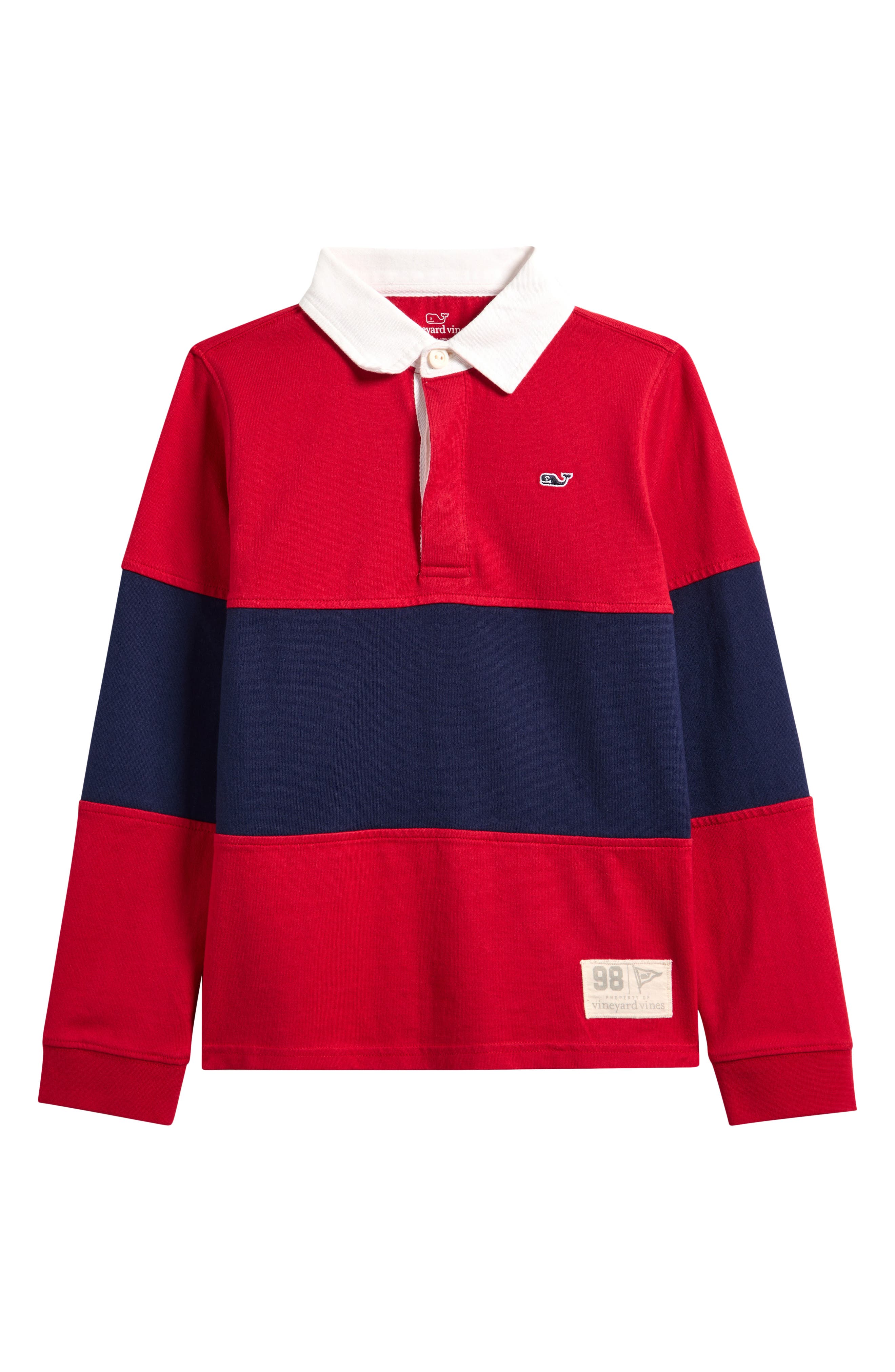 vineyard vines Kids' Colorblock Rugby Shirt