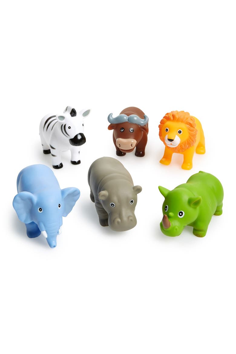 Jungle Party Squirtie Bath Toys Set, Main, color, JUNGLE