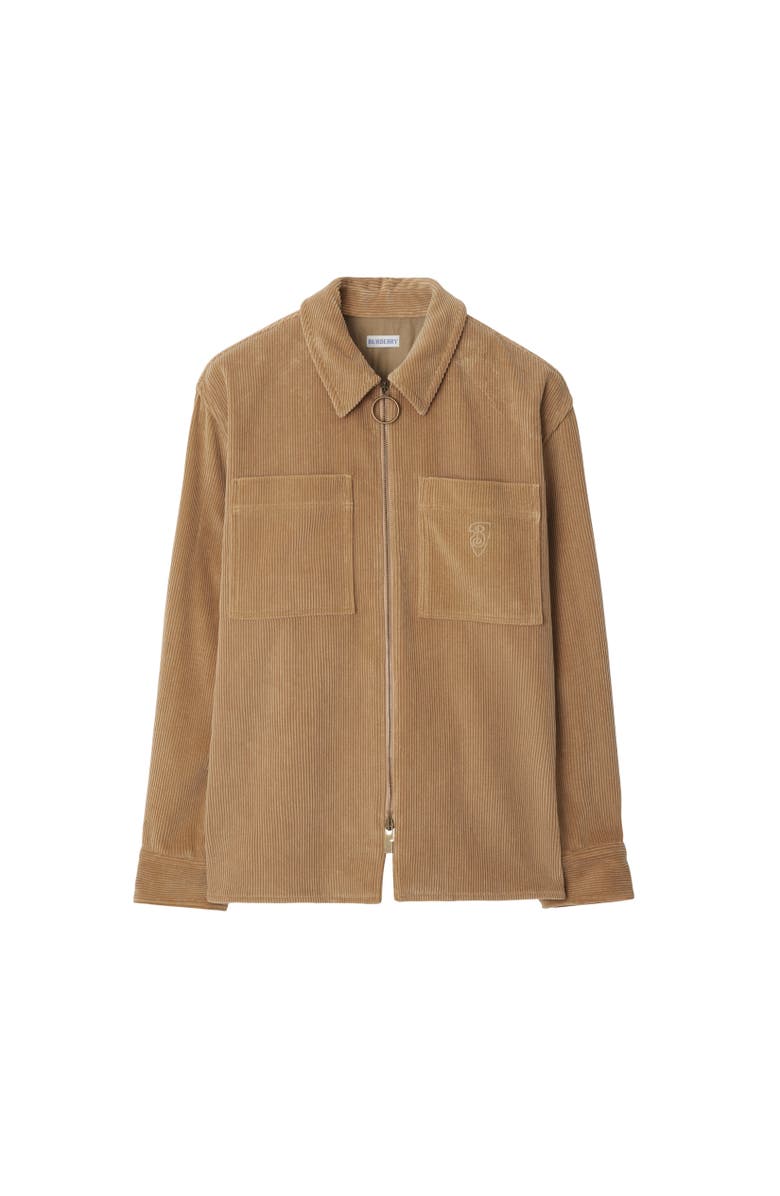 Burberry Relaxed Fit Corduroy Shirt, Alternate, color, 