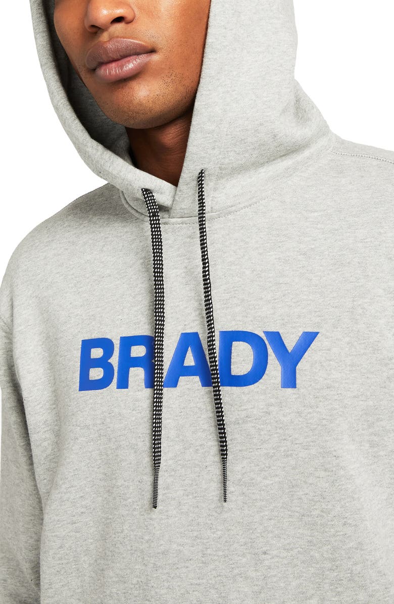 BRADY Cotton Fleece Logo Hoodie, Alternate, color, 