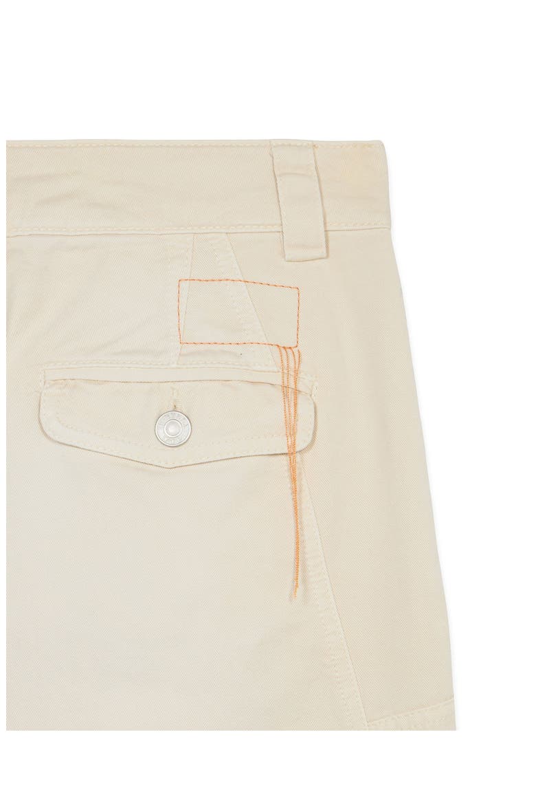 Juniat Cargo Twill Cotton Trousers, Alternate, color, Ecru