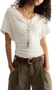 Free People Aura Floral Print Top