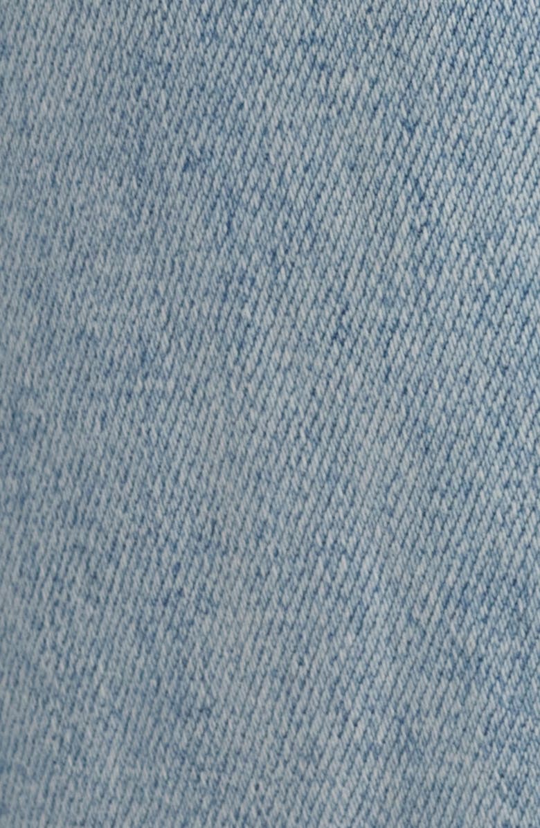 HIDDEN JEANS Pintucked Cuffed Wide Leg Jeans, Alternate, color, Medium Wash