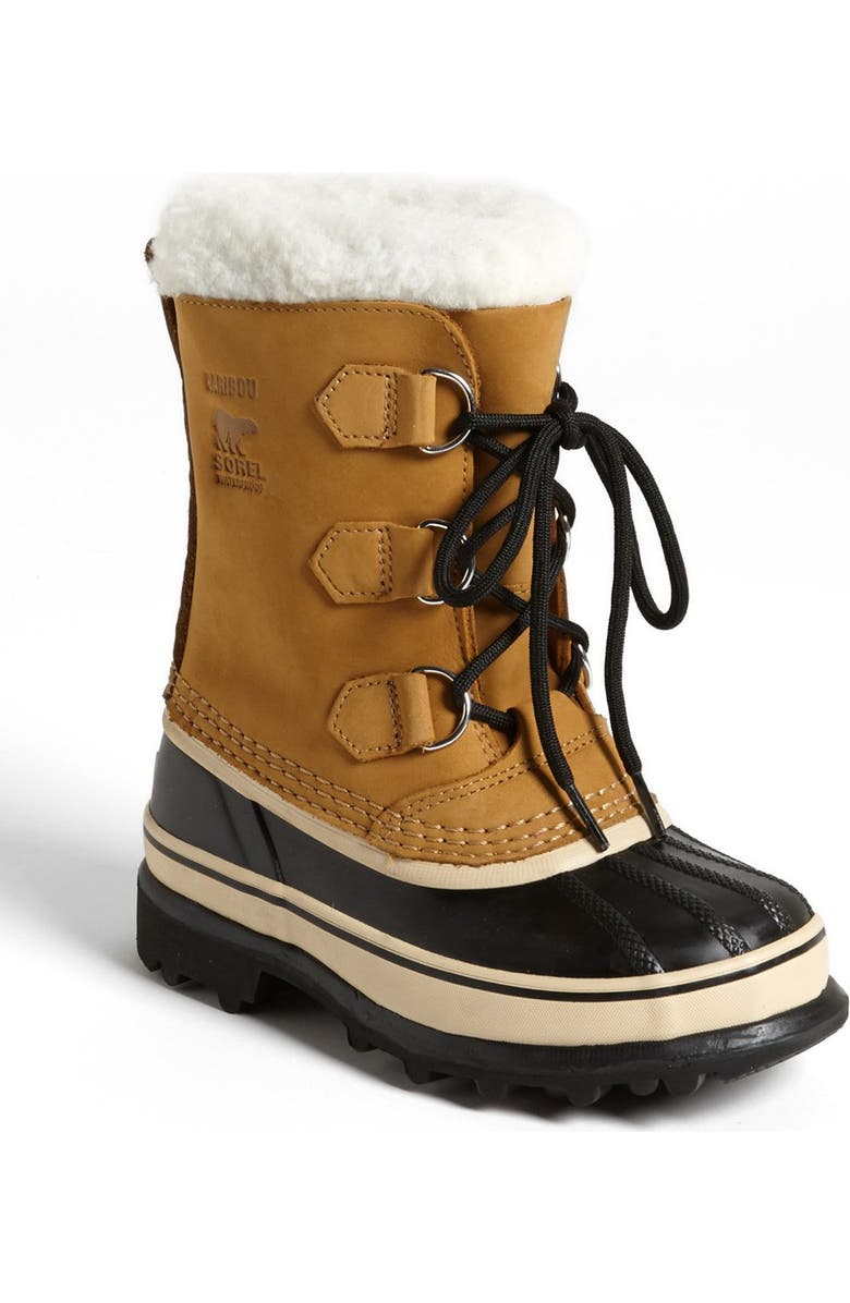 SOREL Youth Caribou<sup>™</sup> WP Boot, Main, color,