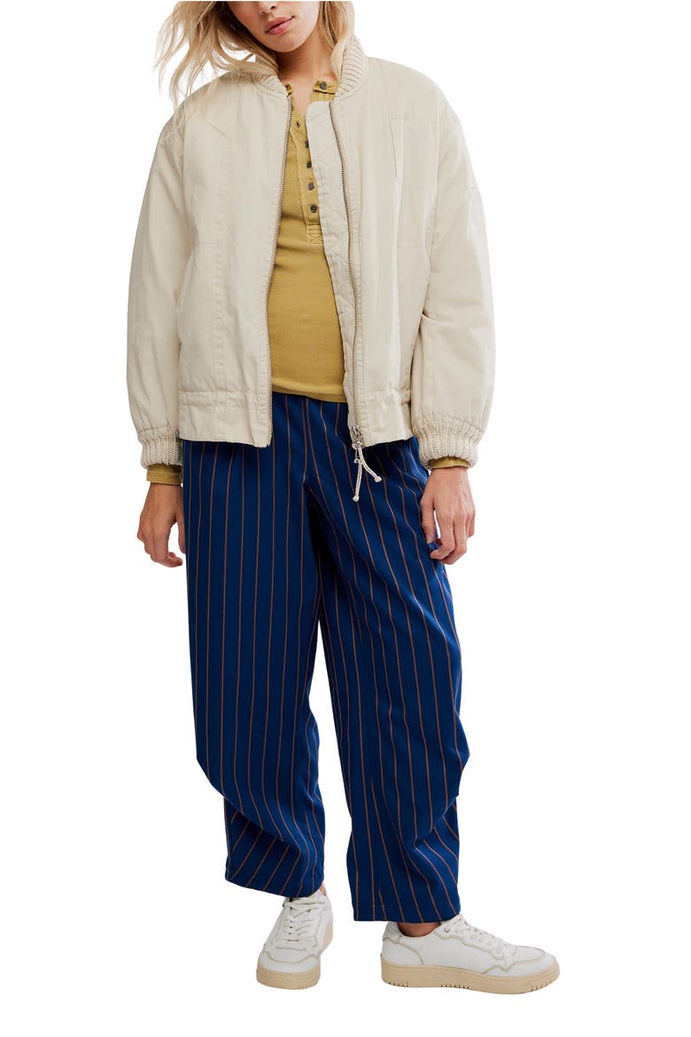 Jax Bomber Jacket, Alternate, color, ALMOND FLOUR