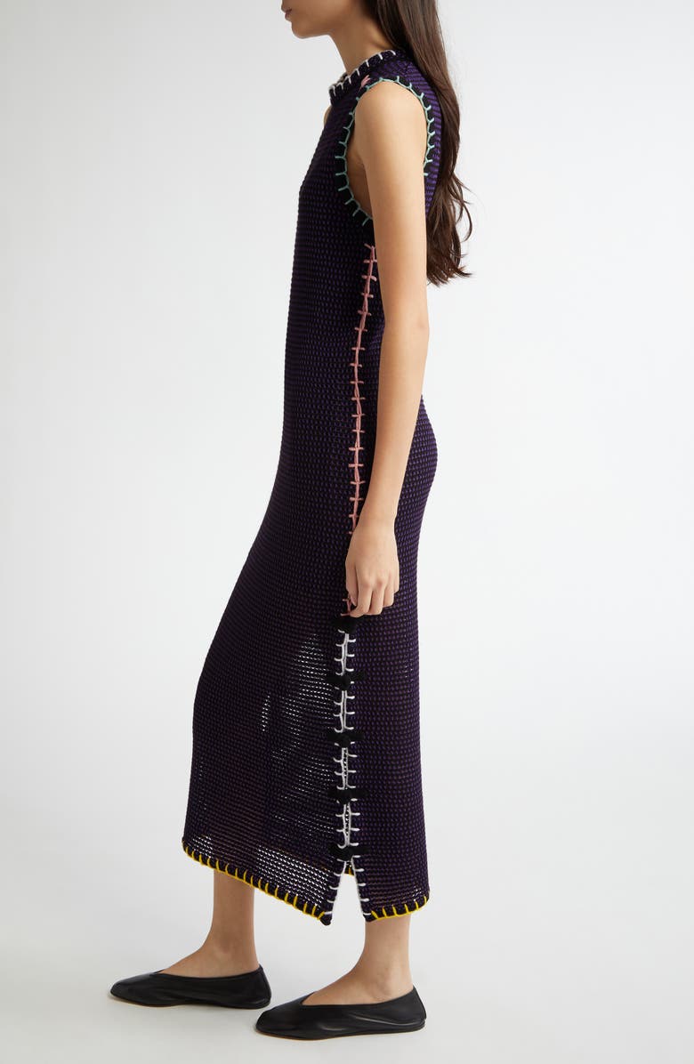 YanYan Nettly Sleeveless Lambswool Blend Midi Dress, Alternate, color, 