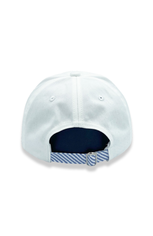 Bits & Bows American Flag Usa Twill Baseball Hat In Blue