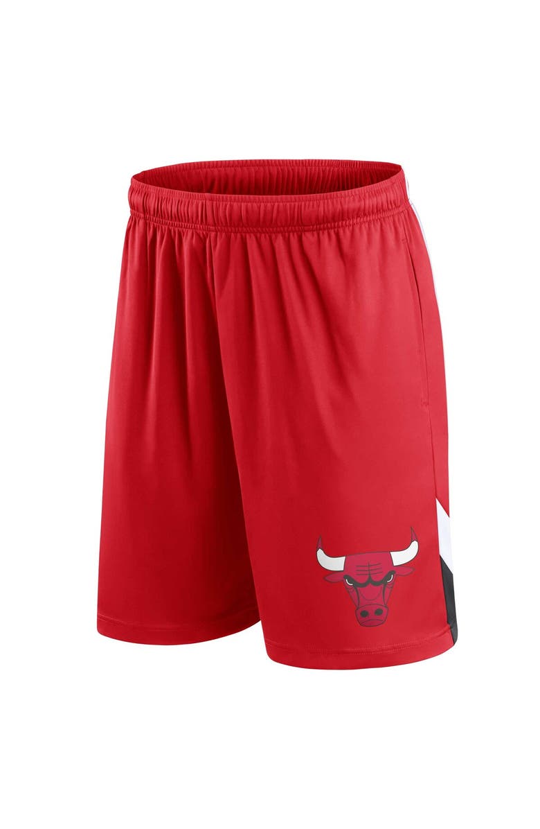 FANATICS Men's Fanatics Red Chicago Bulls Slice Shorts, Alternate, color, 
