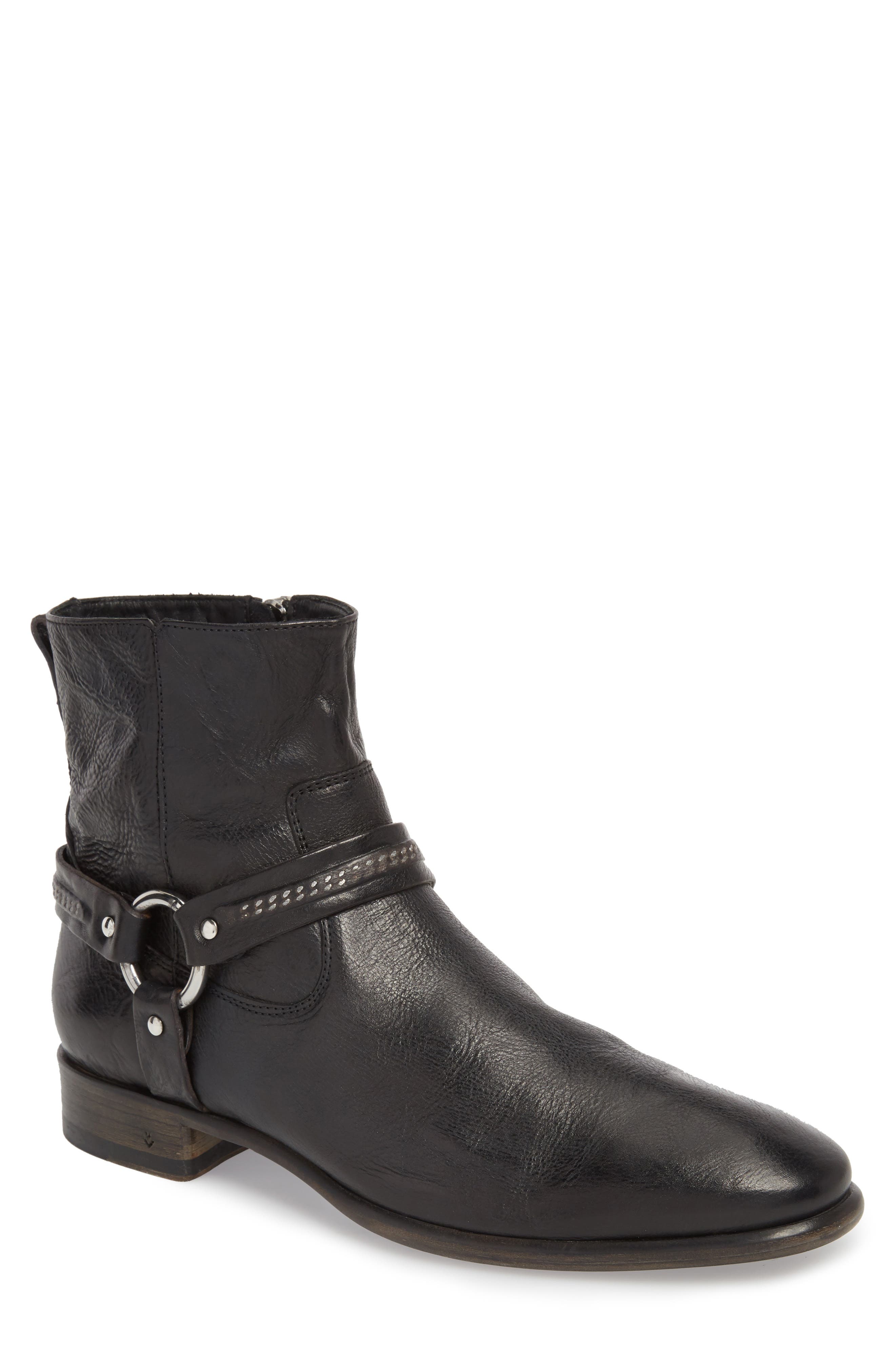 John Varvatos Eldridge Harness Boot, Main, color, 