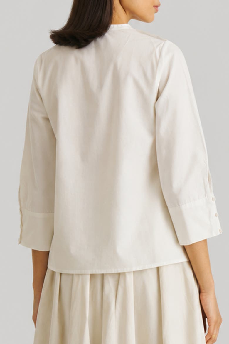Front Twist Top, Alternate, color, White