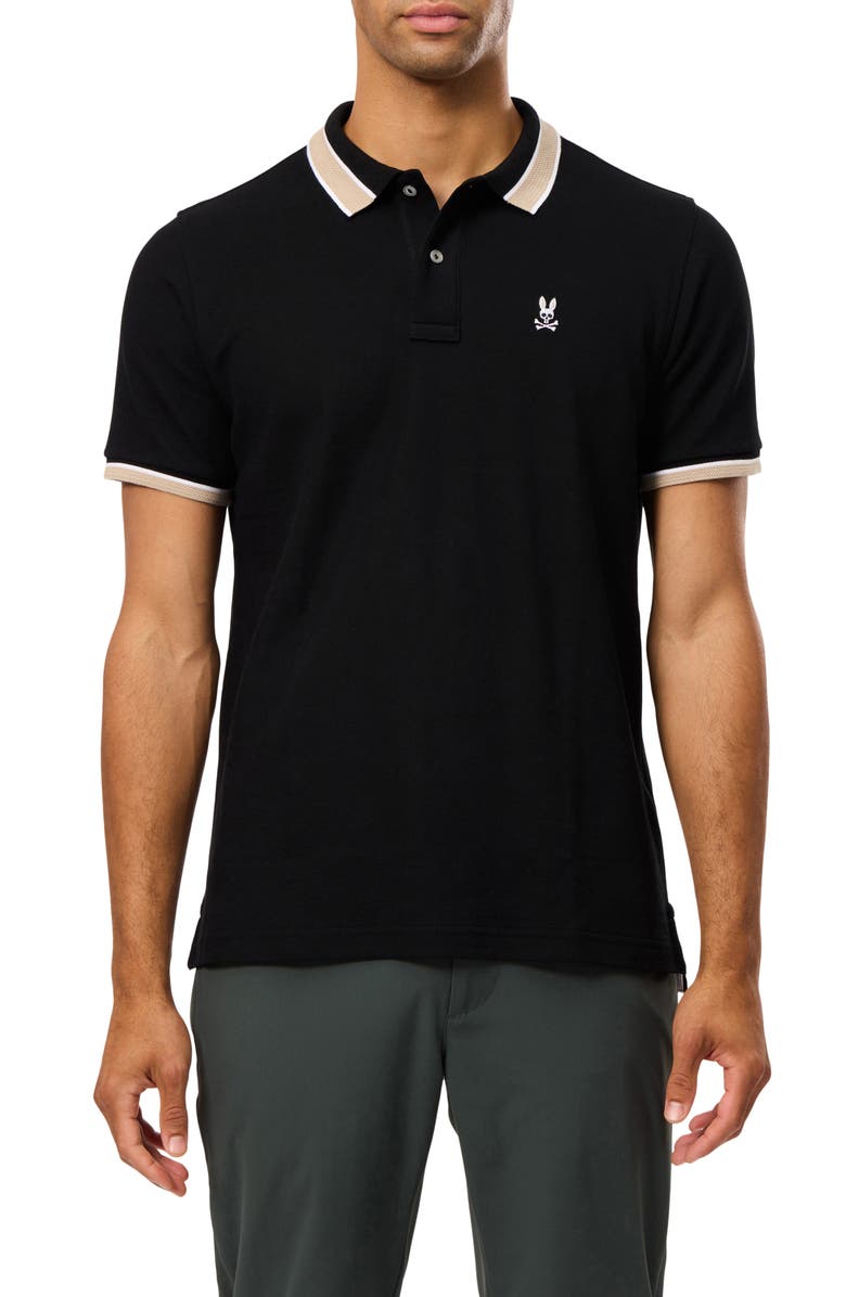 Psycho Bunny Medina Pima Cotton Piqué Polo, Main, color, 