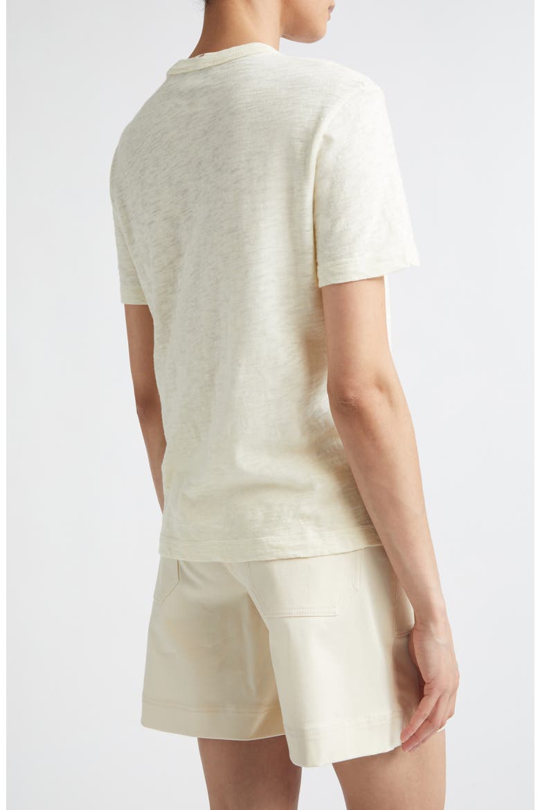 Logo Patch T-Shirt, Alternate, color, PALE IVORY