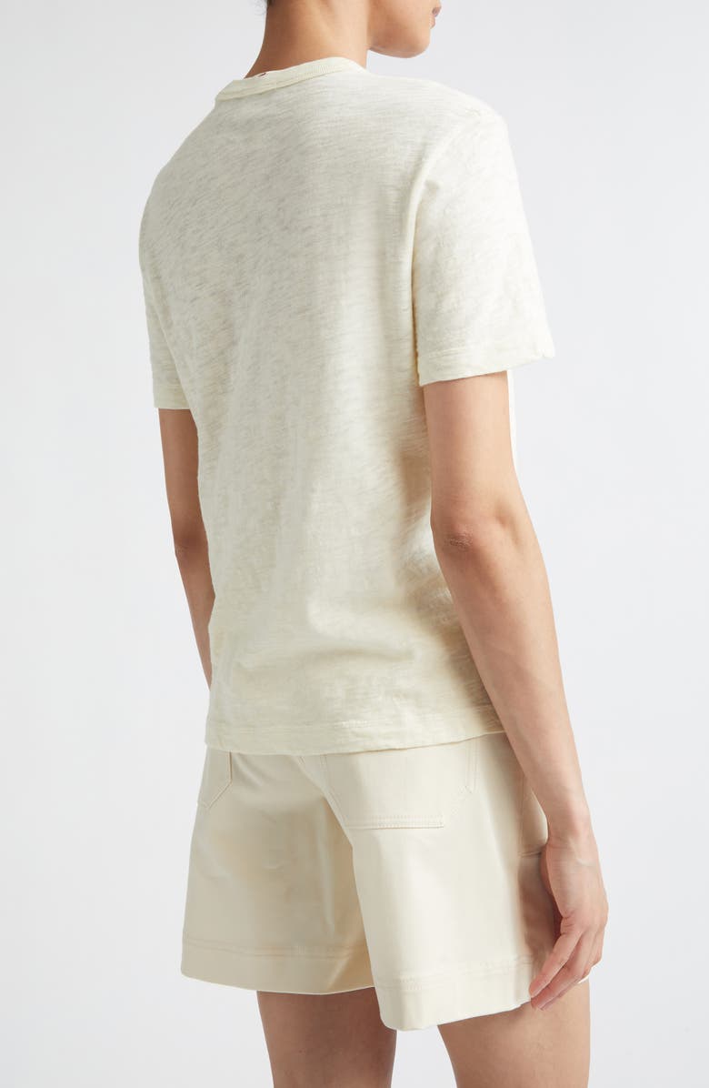 Moncler Grenoble Logo Patch T-Shirt, Alternate, color, Pale Ivory