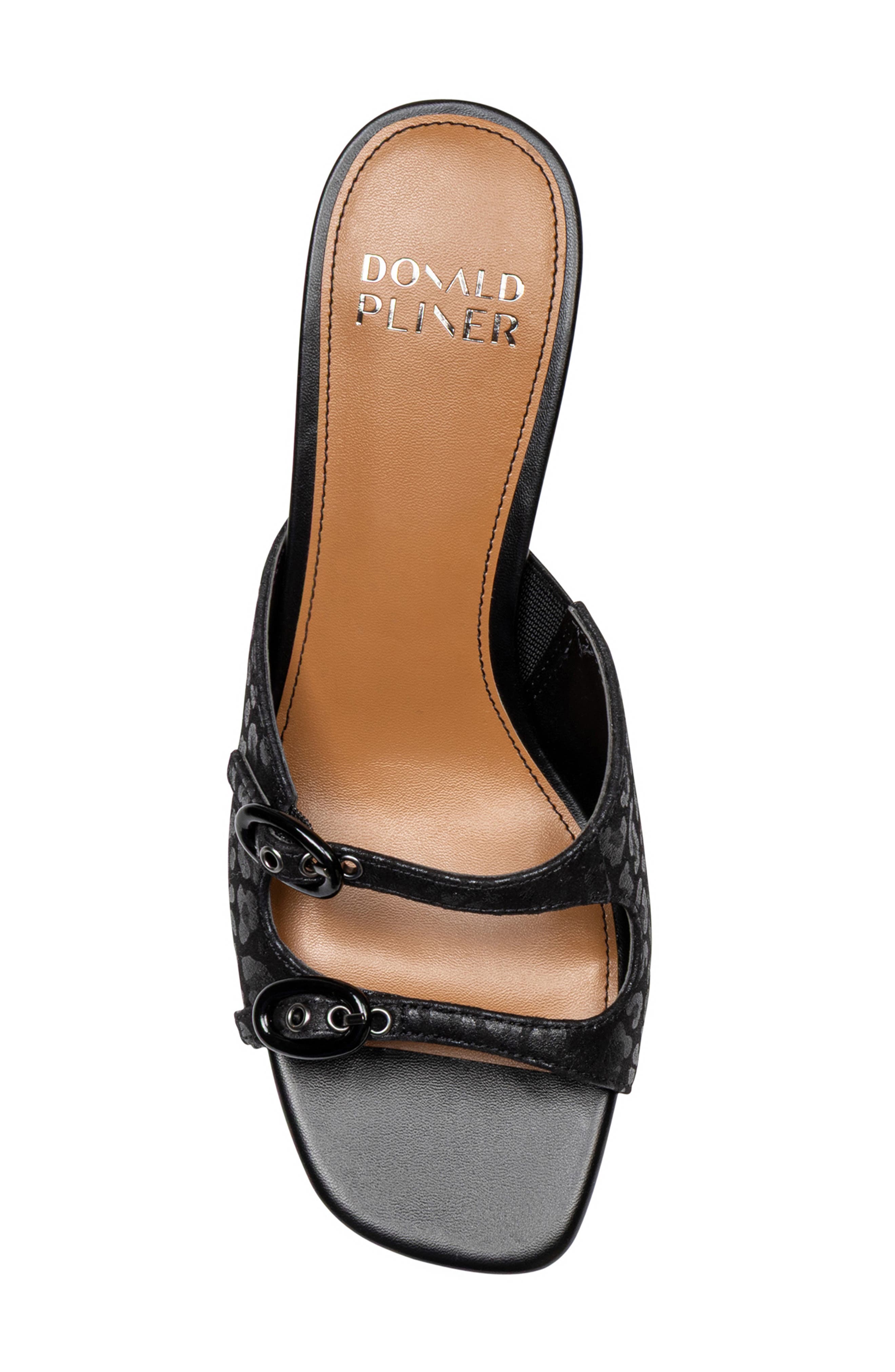 Donald Pliner Kait Slide Sandal, Alternate, color, Black/ Black