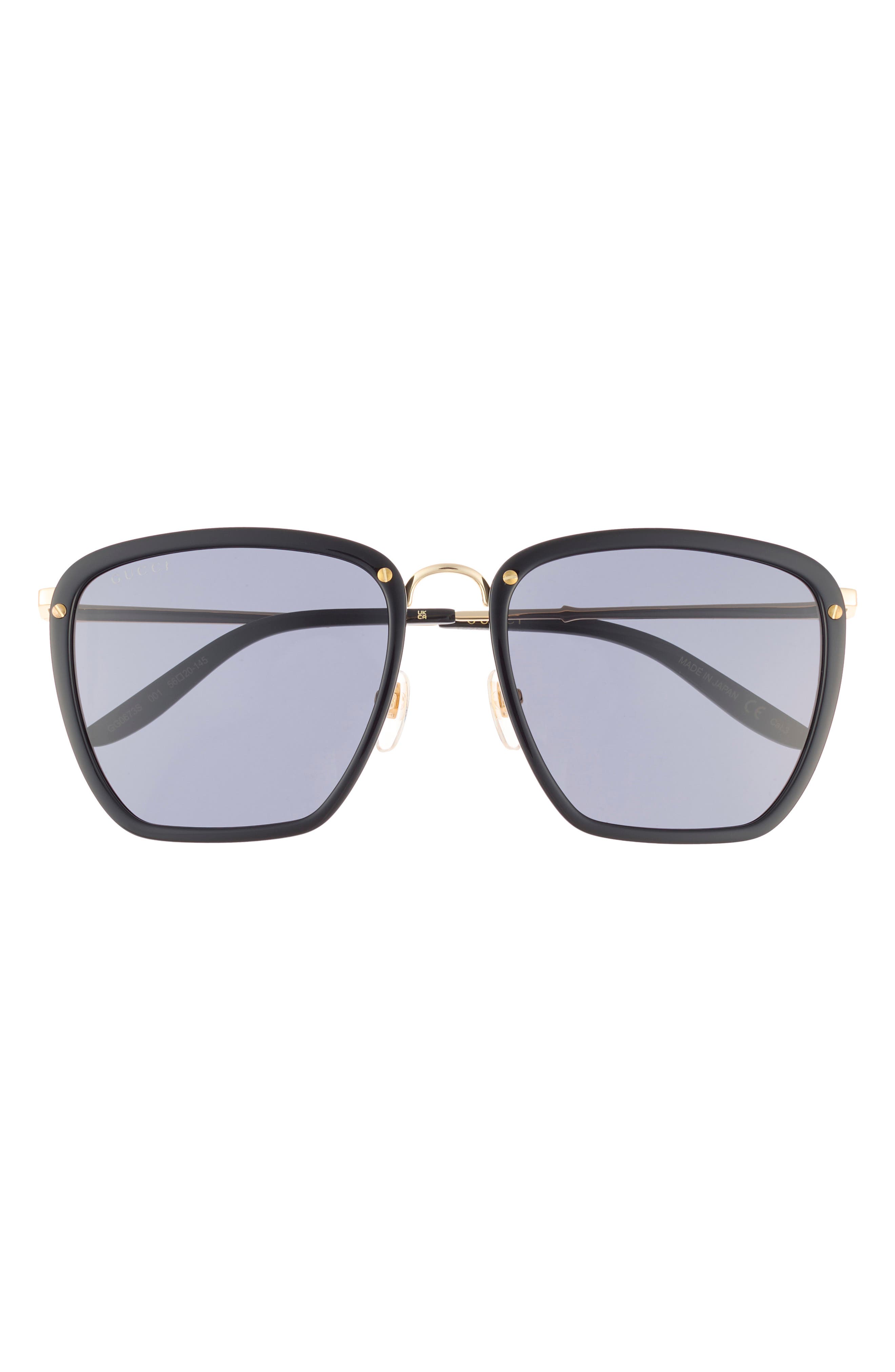 Gucci Novelty 56mm Square Sunglasses