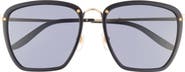 Gucci Novelty 56mm Square Sunglasses