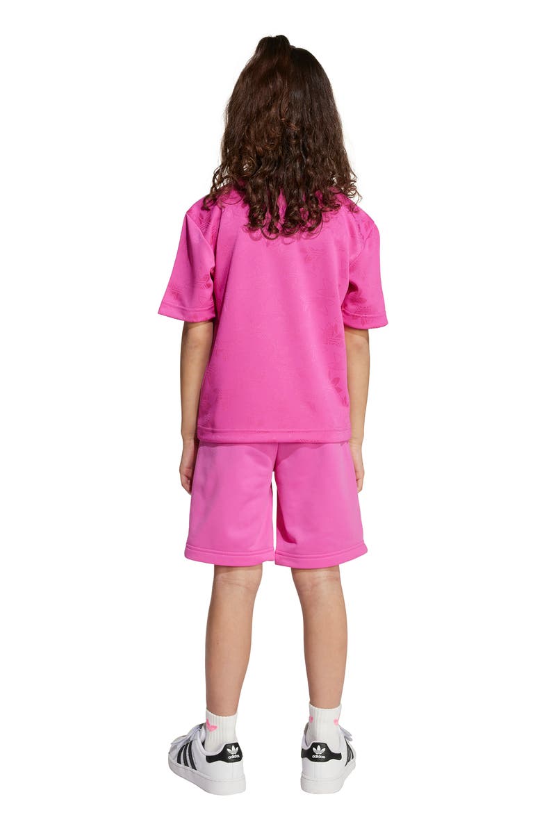 adidas Kids' Sport Jersey & Shorts Set, Alternate, color, Semi Lucid Fuchsia