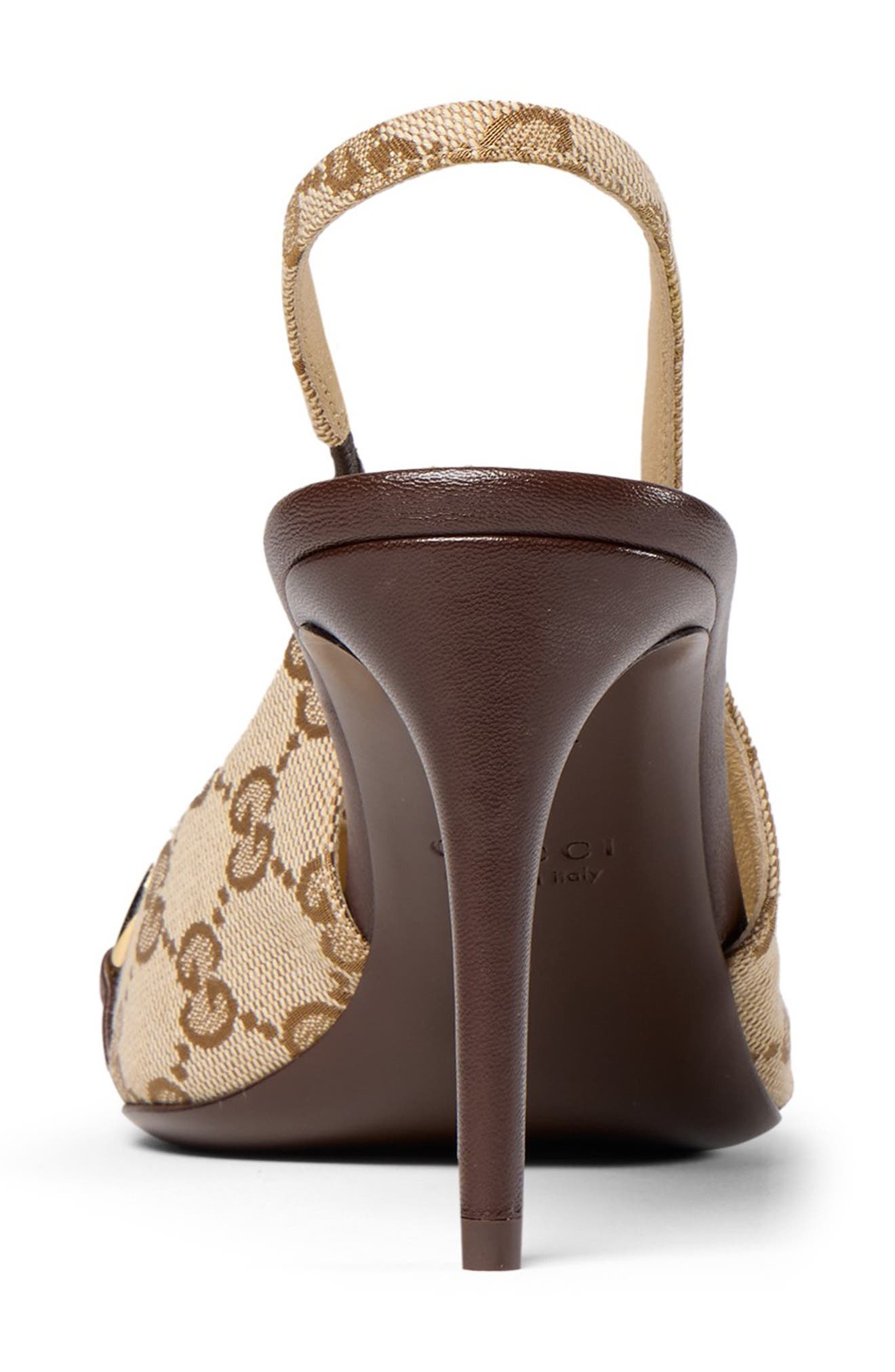 Donna Slingback Pump, Alternate, color, VINTAGE SAND/DARK BROWN