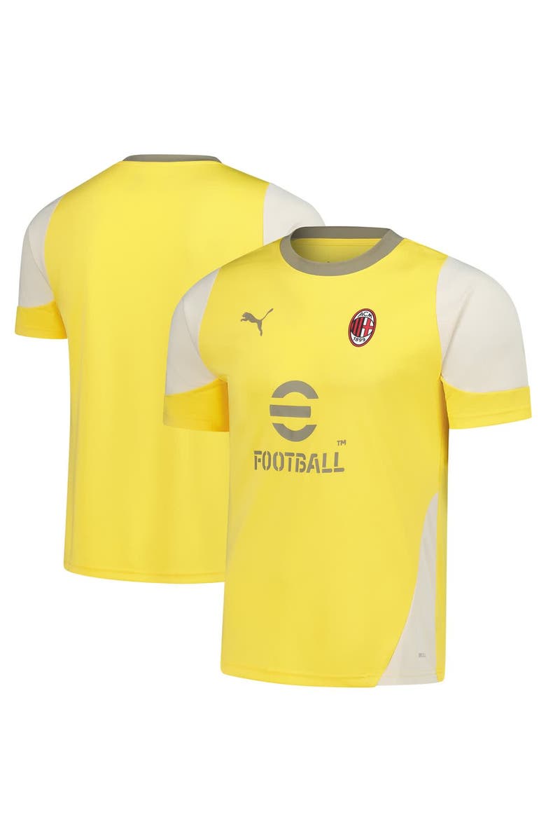 PUMA Men's Puma Yellow AC Milan 2025/26 dryCell Training Jersey, Alternate, color, 
