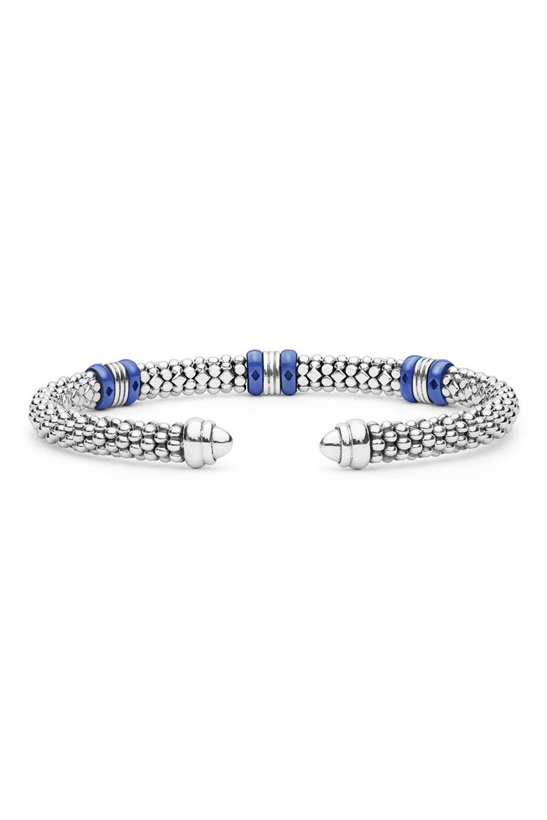 Caviar Marine Ceramic & 18k Gold Cuff, Alternate, color, TWO-TONE