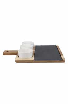 BIA Cordon Bleu Appetizer Serving Board & Cups