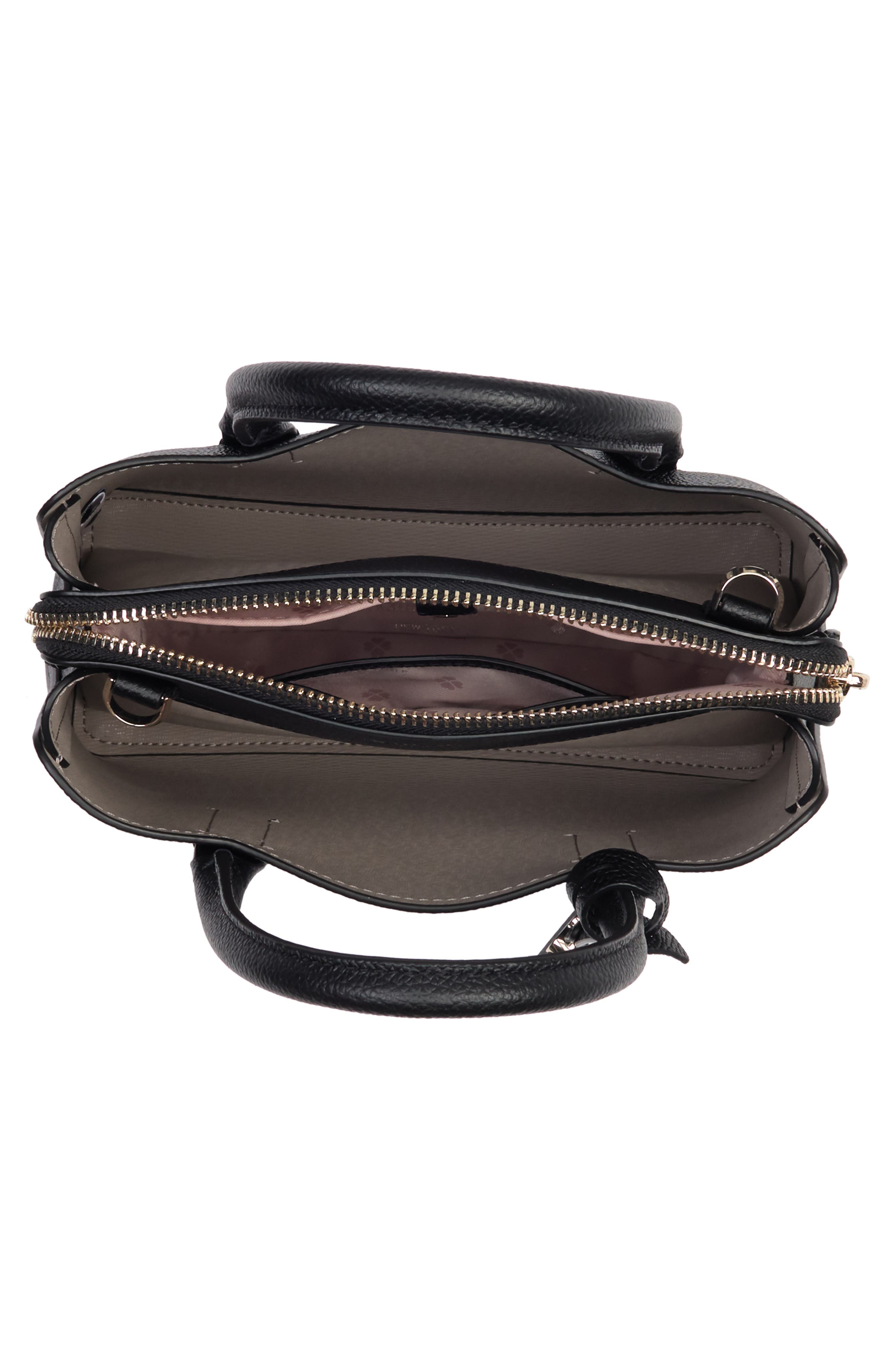 Kate Spade New York mini margaux leather satchel, Alternate, color, 