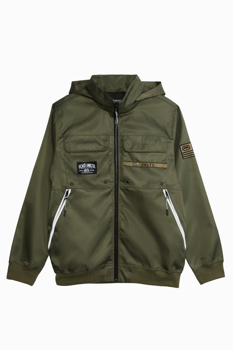 Men's Flight Jacket, Main, color, Olive