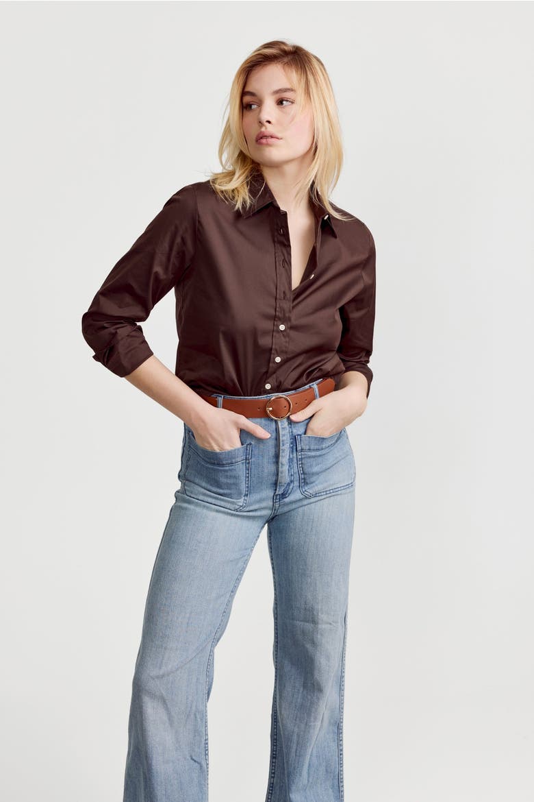 The Icon Shirt, Main, color, Brown