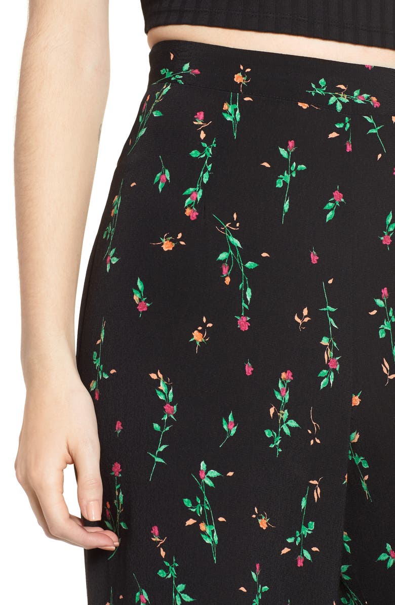 AFRM Carter High Waist Wide Leg Pants, Alternate, color, 