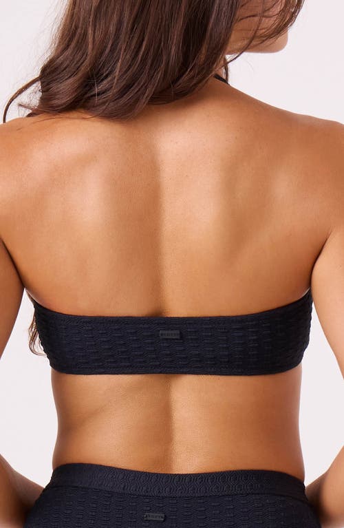Roxy Haleiwa Bandeau Bikini Top In Blue