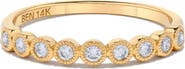 H.J. Namdar Bezel Diamond Stacking Ring - 0.24ct.