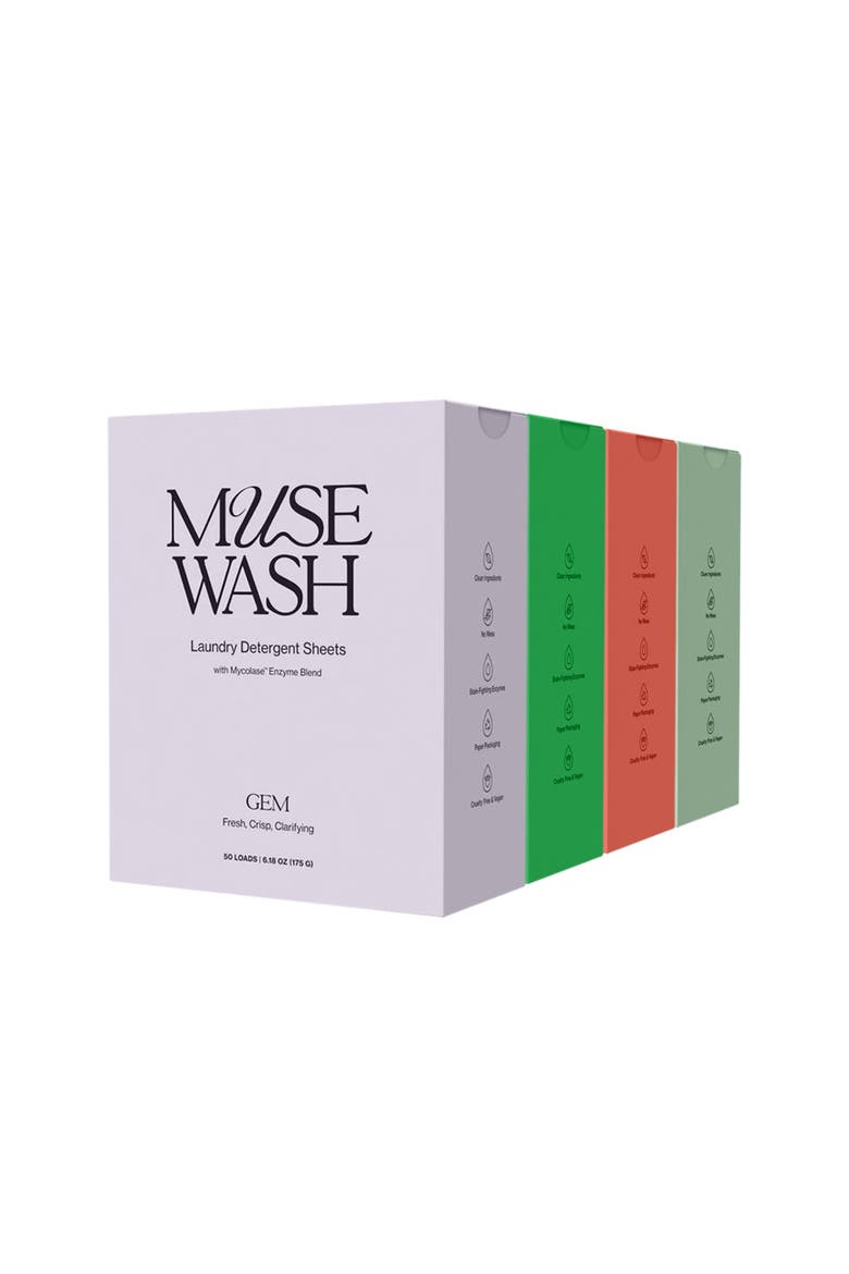 Laundry Detergent Sheets Starter Set, Main, color, Assorted