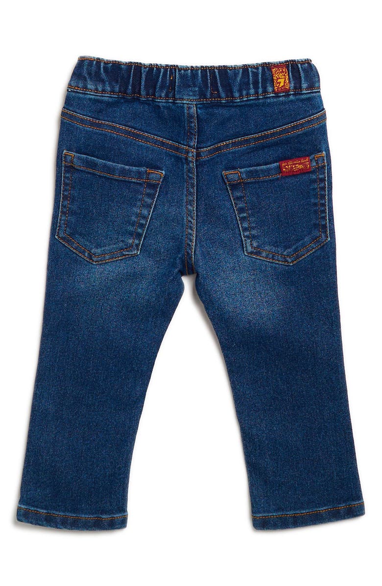 7 For All Mankind Quilted Jacket, Top & Jeans Set, Alternate, color, Cognac