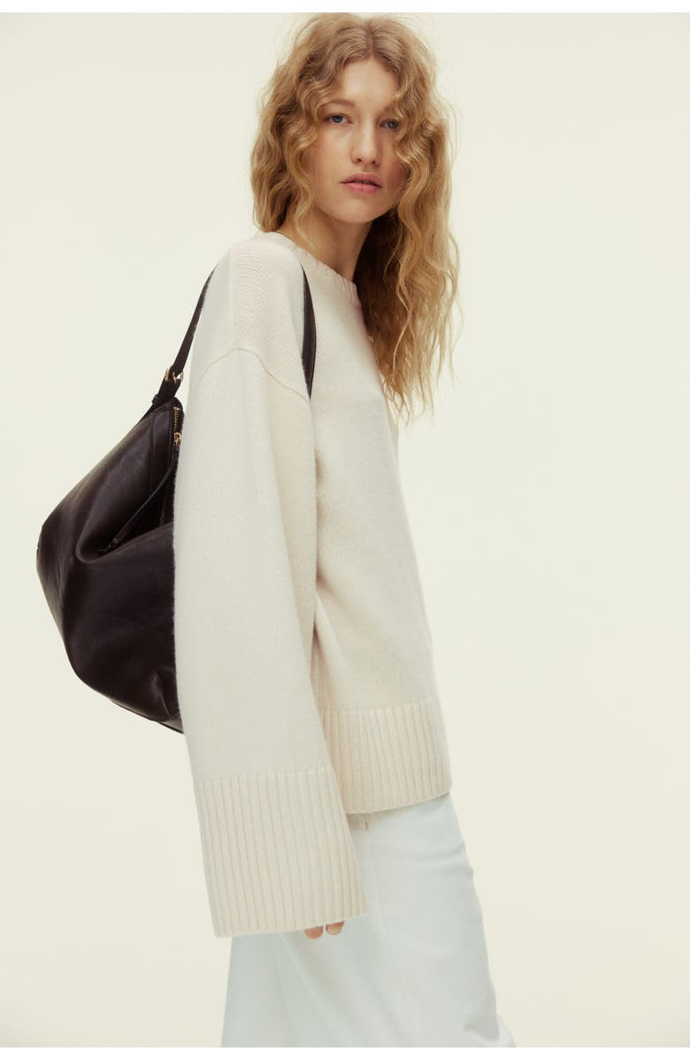 H&M Cashmere-blend Jumper, Alternate, color, Cream
