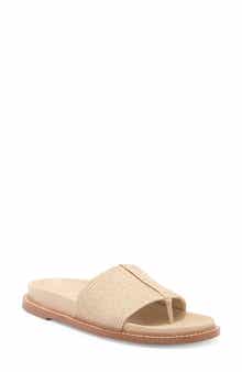 JSlides Raffia Slide Sandal