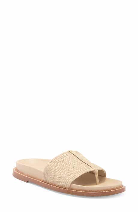 JSlides Raffia Slide Sandal