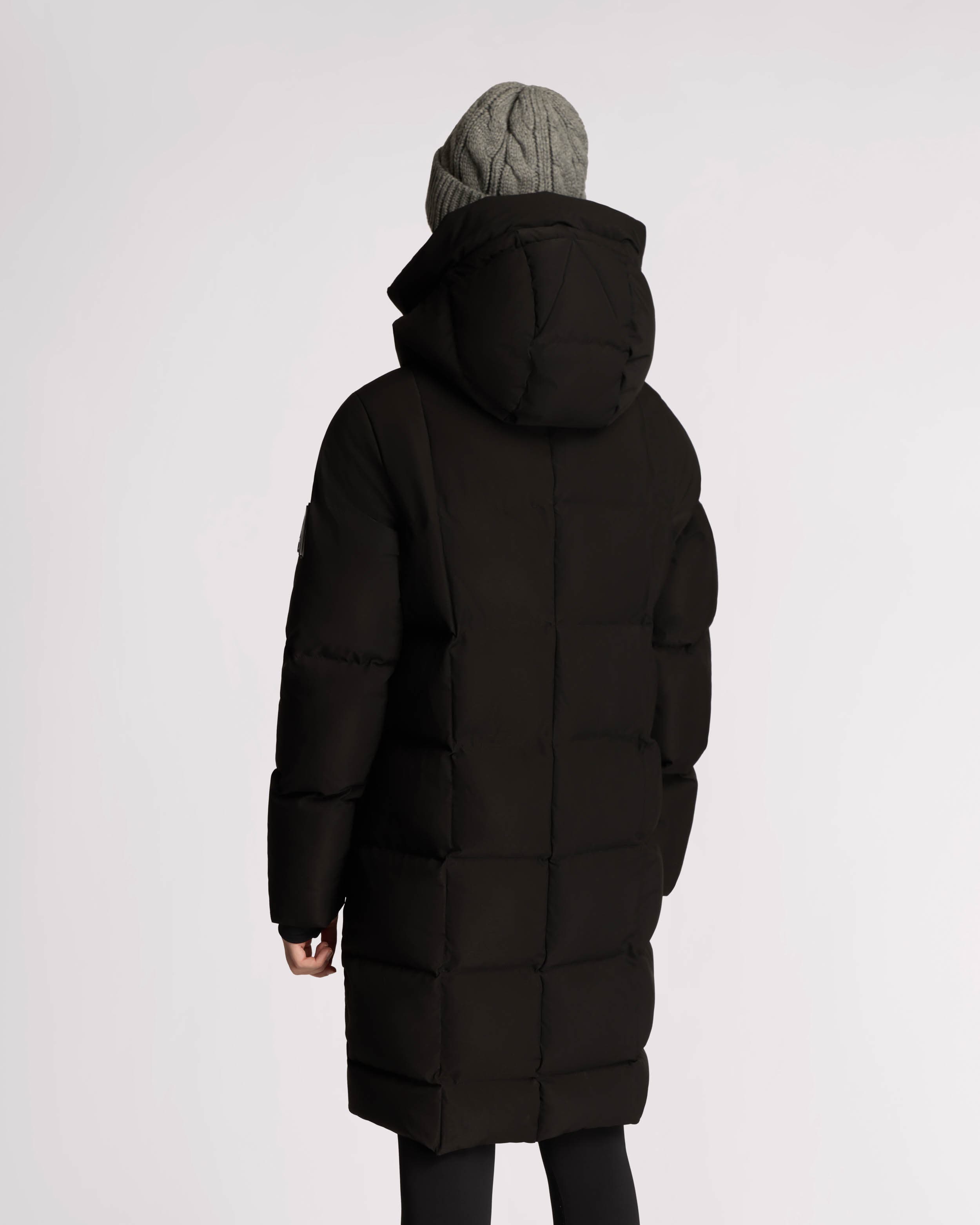 Cluze Mid-Length Puffer with Square Quilting - image 2