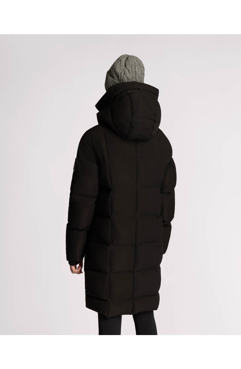 Alpenhaus Cluze Mid-Length Puffer with Square Quilting, Alternate, color, Black