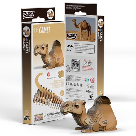 Camel 3D Puzzle - contains 40 puzzle pieces